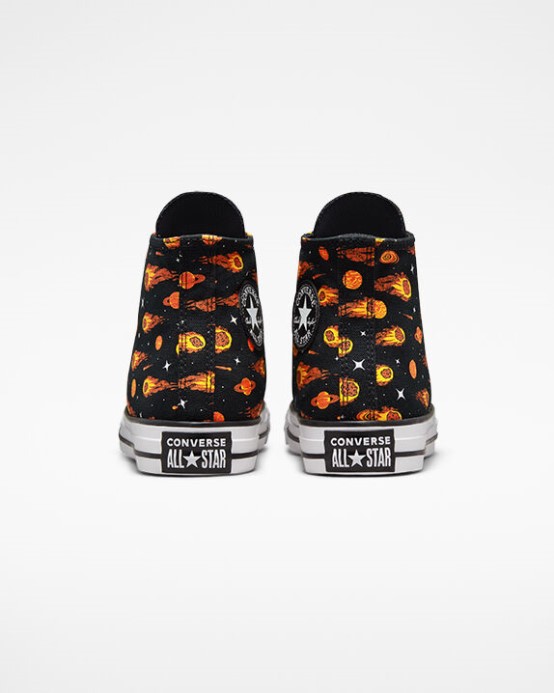 Black/amarillo/white Chuck Taylor Všetky Hviezdne Kométy Konverzujú