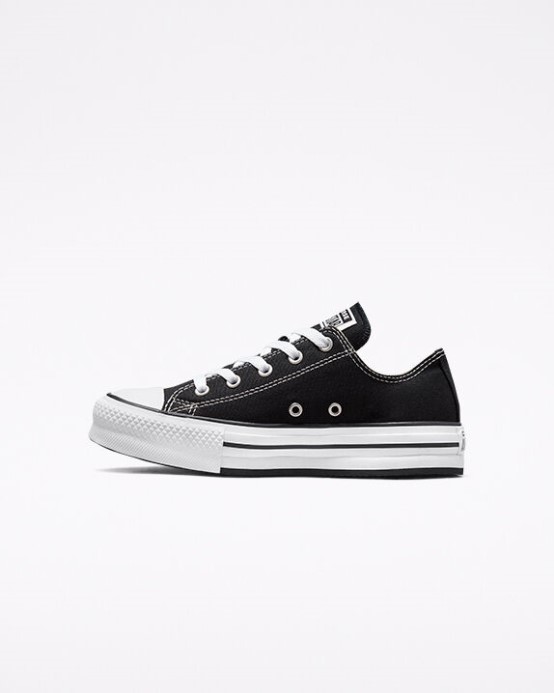 Converse Skľučovadlo Taylor All Star Lift Platforma čierna/biela
