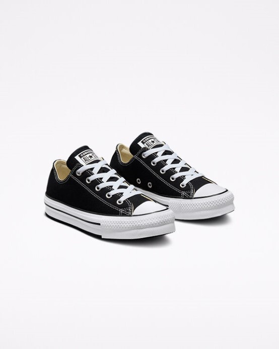 Converse Skľučovadlo Taylor All Star Lift Platforma čierna/biela