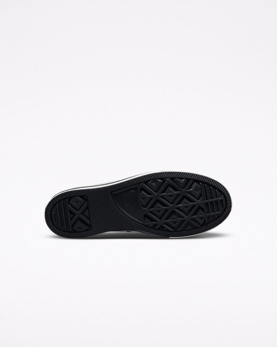 Converse Skľučovadlo Taylor All Star Lift Platforma čierna/biela