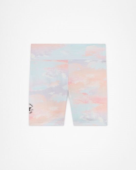 Aqua Hmla Gradient High Rise Bike Shorts Converse