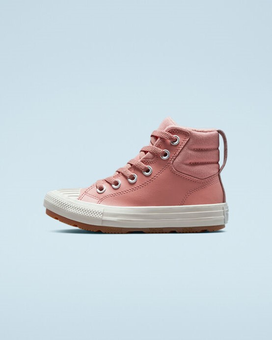 Hrdzavoružová/bledá Tmel Converse Skin Chuck Taylor All Star Berkshire Boot Color