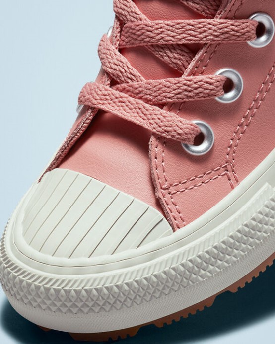 Hrdzavoružová/bledá Tmel Converse Skin Chuck Taylor All Star Berkshire Boot Color