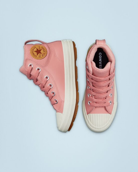 Hrdzavoružová/bledá Tmel Converse Skin Chuck Taylor All Star Berkshire Boot Color