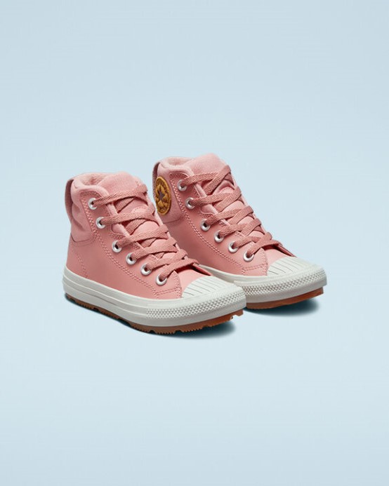 Hrdzavoružová/bledá Tmel Converse Skin Chuck Taylor All Star Berkshire Boot Color