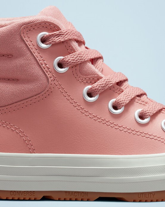 Hrdzavoružová/bledá Tmel Converse Skin Chuck Taylor All Star Berkshire Boot Color