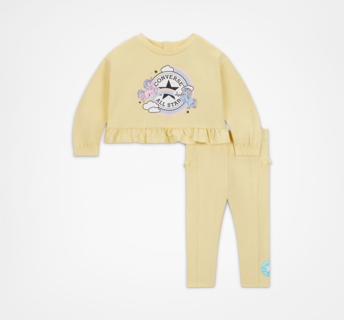 Volánikový Set A Legíny Converse Soft Sunshine