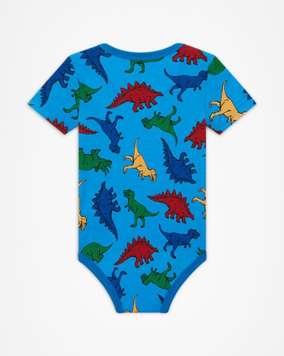 Kombinéza A Body S Kapucňou Converse Dino Explorer Polnočné Námorníctvo