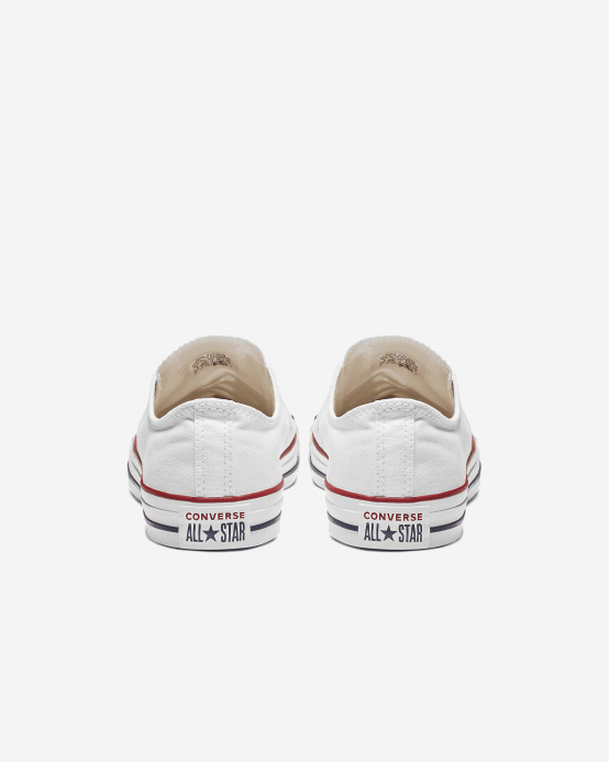 Biely Converse Chuck Taylor All Star Low Top