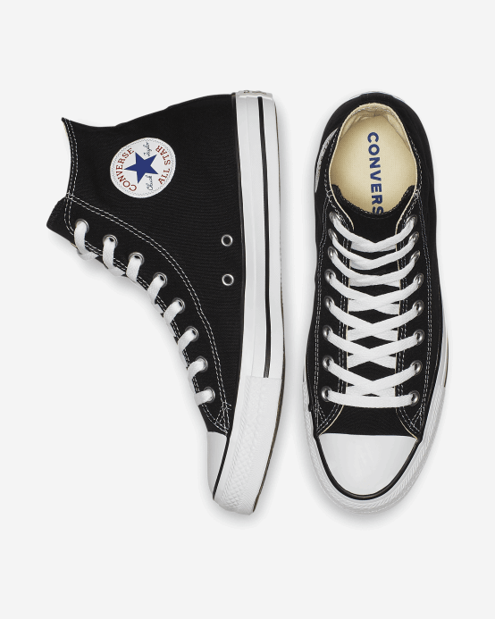 Converse Black Chuck Taylor All Star Vysoký Top